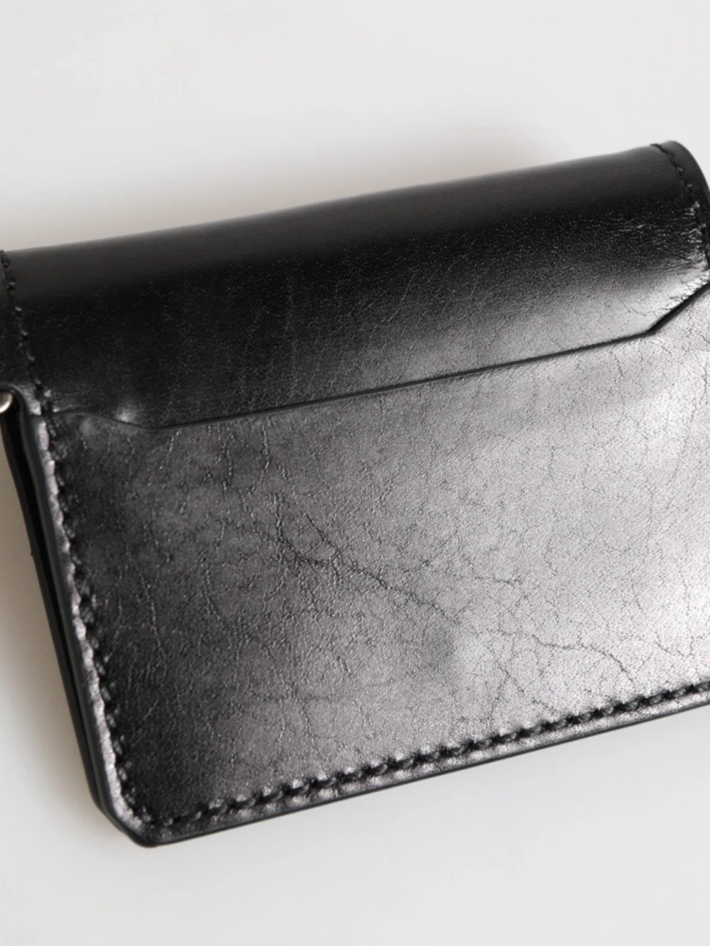 Dolce & Gabbana Black Leather Card Holder Keychain Wallet NWT and Box - Picture 5 of 11